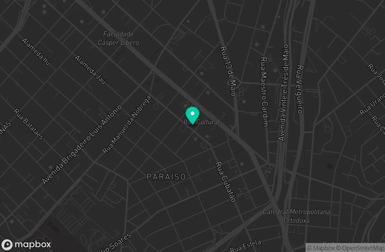 Map of the glooh office in São Paulo