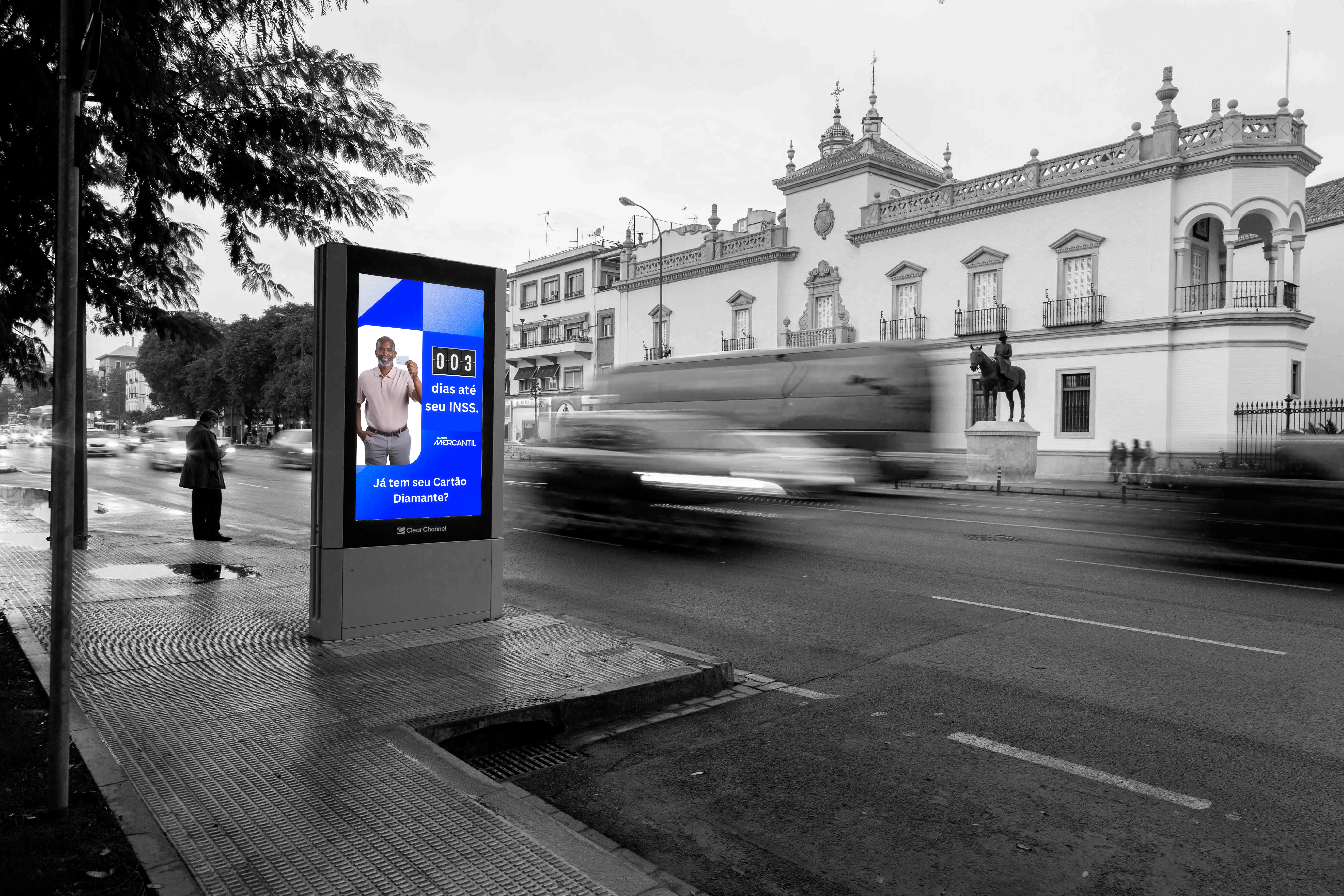 Banco Mercantil INSS Payment Countdown