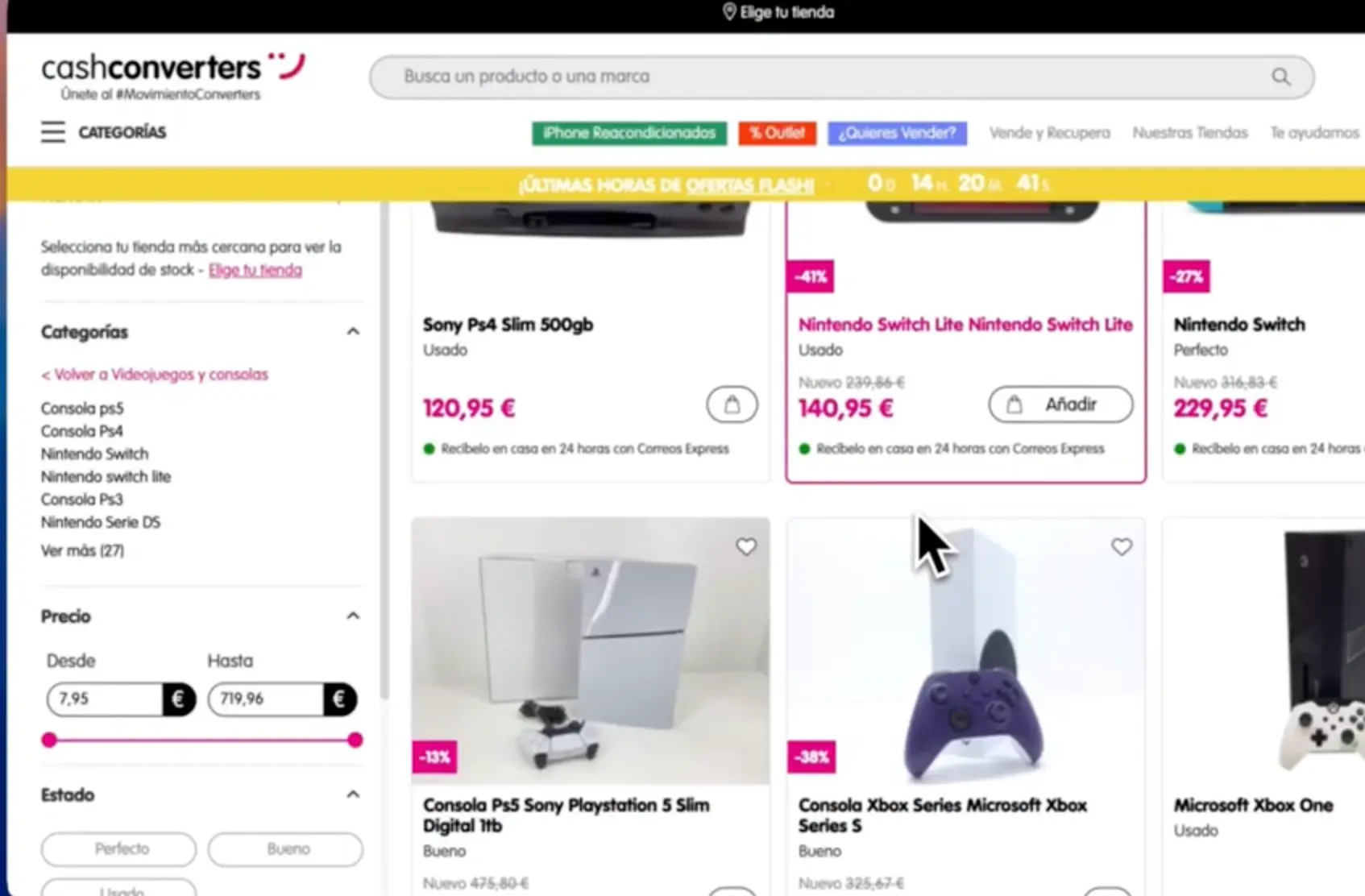 Product Hero: original content