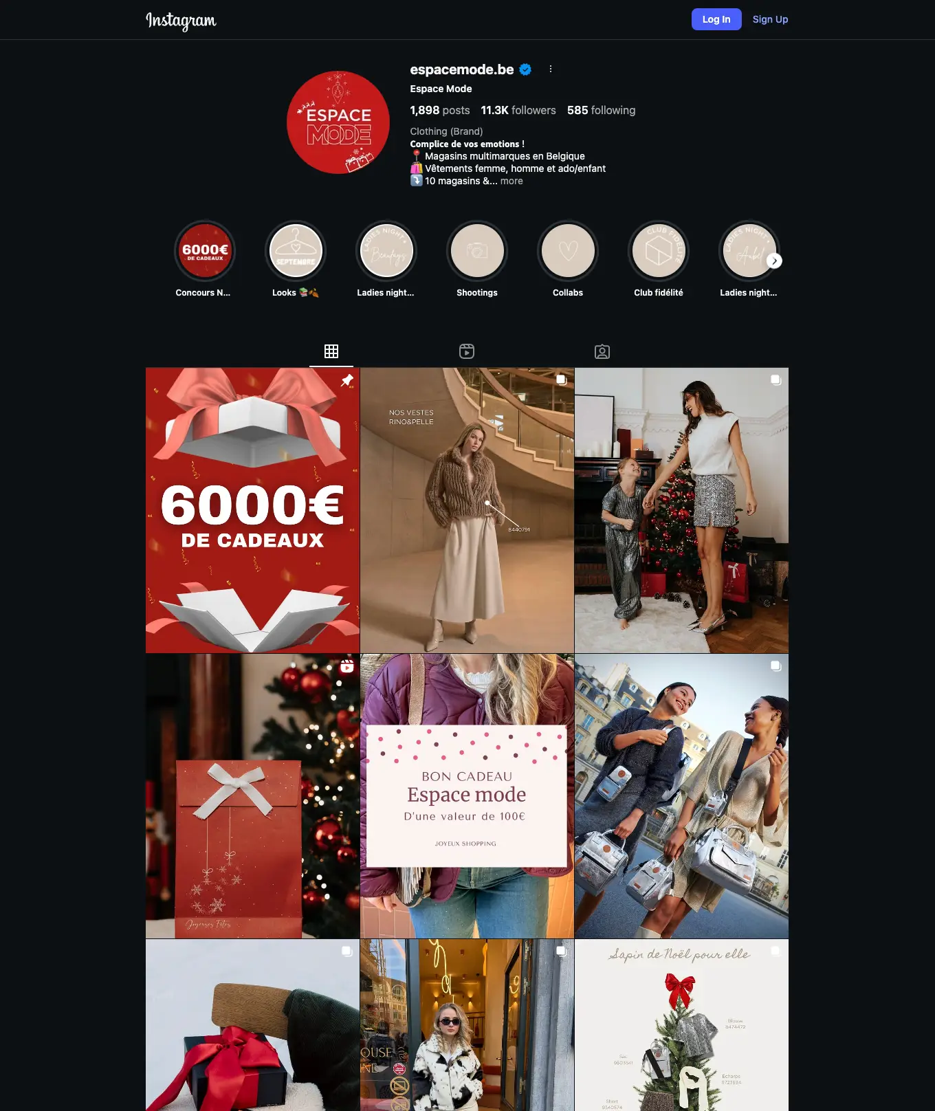Social Look Poster: original content