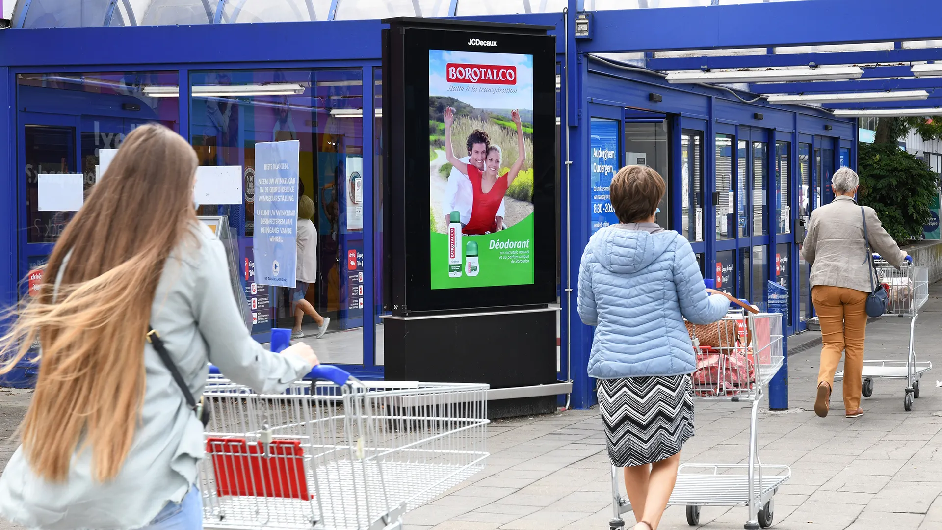 DOOH screen in Antwerp