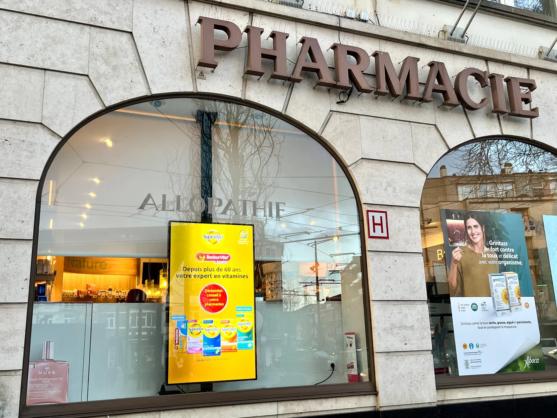 DOOH screen in Brussels