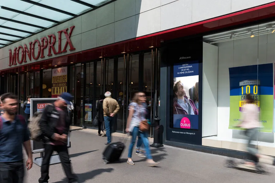 Écran DOOH à Paris