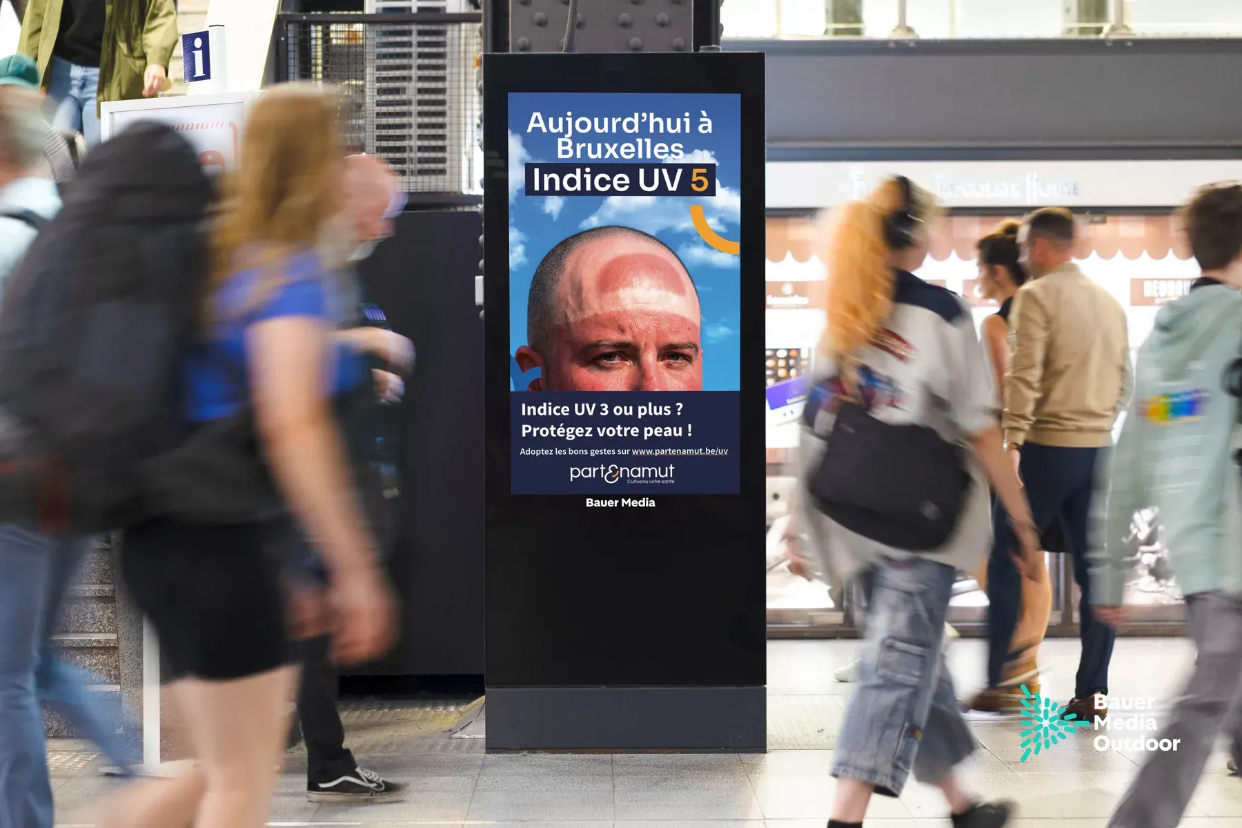 Partenamut - DOOH campaign