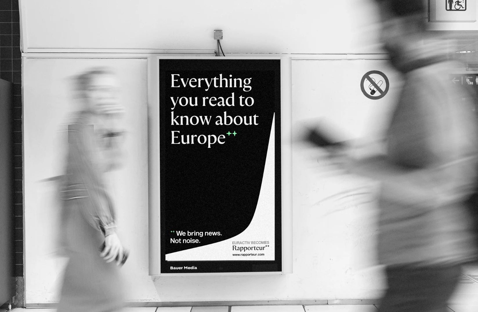 Rapporteur (ex-Euractiv) - DOOH campaign