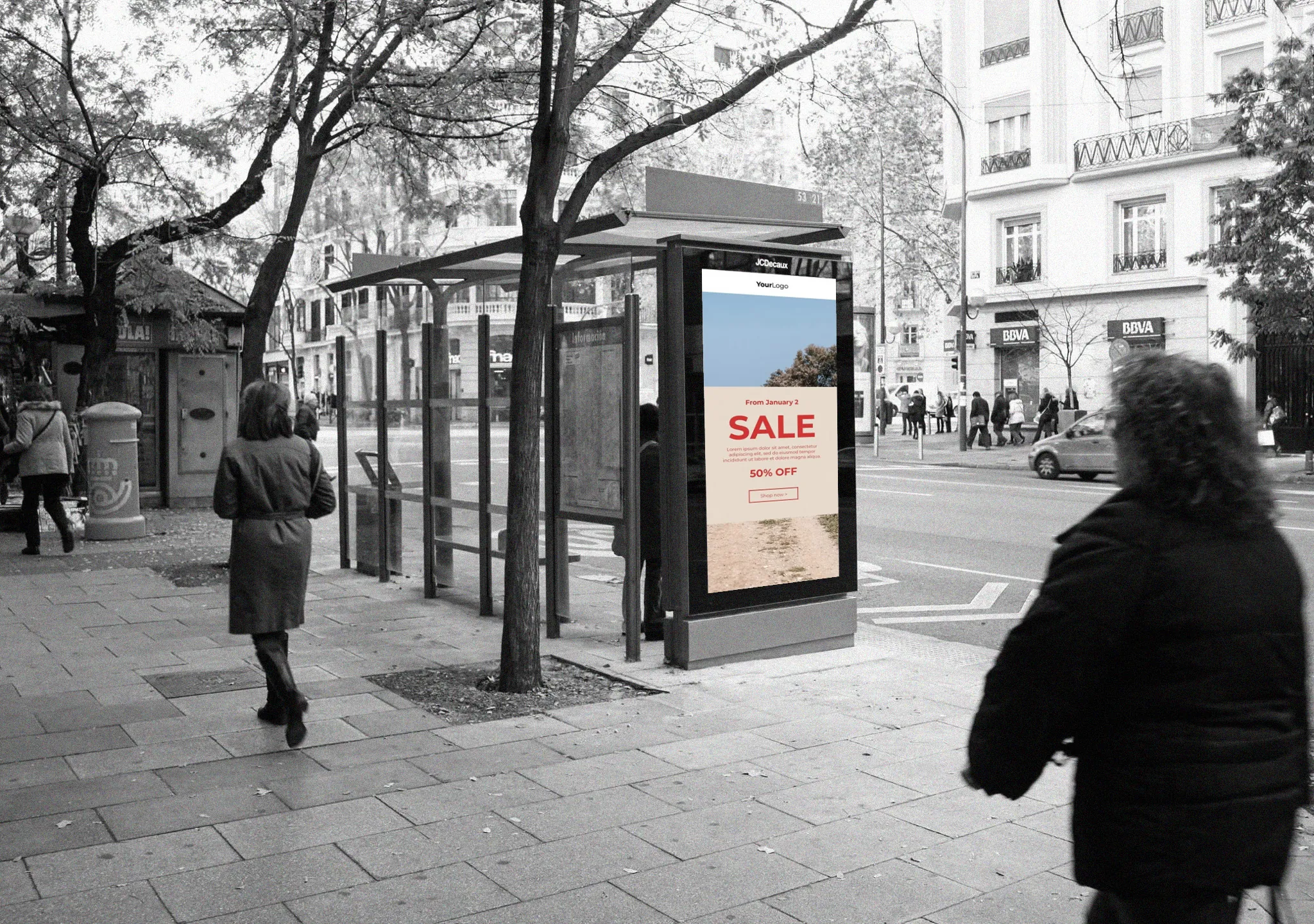 DOOH screens in Espagne