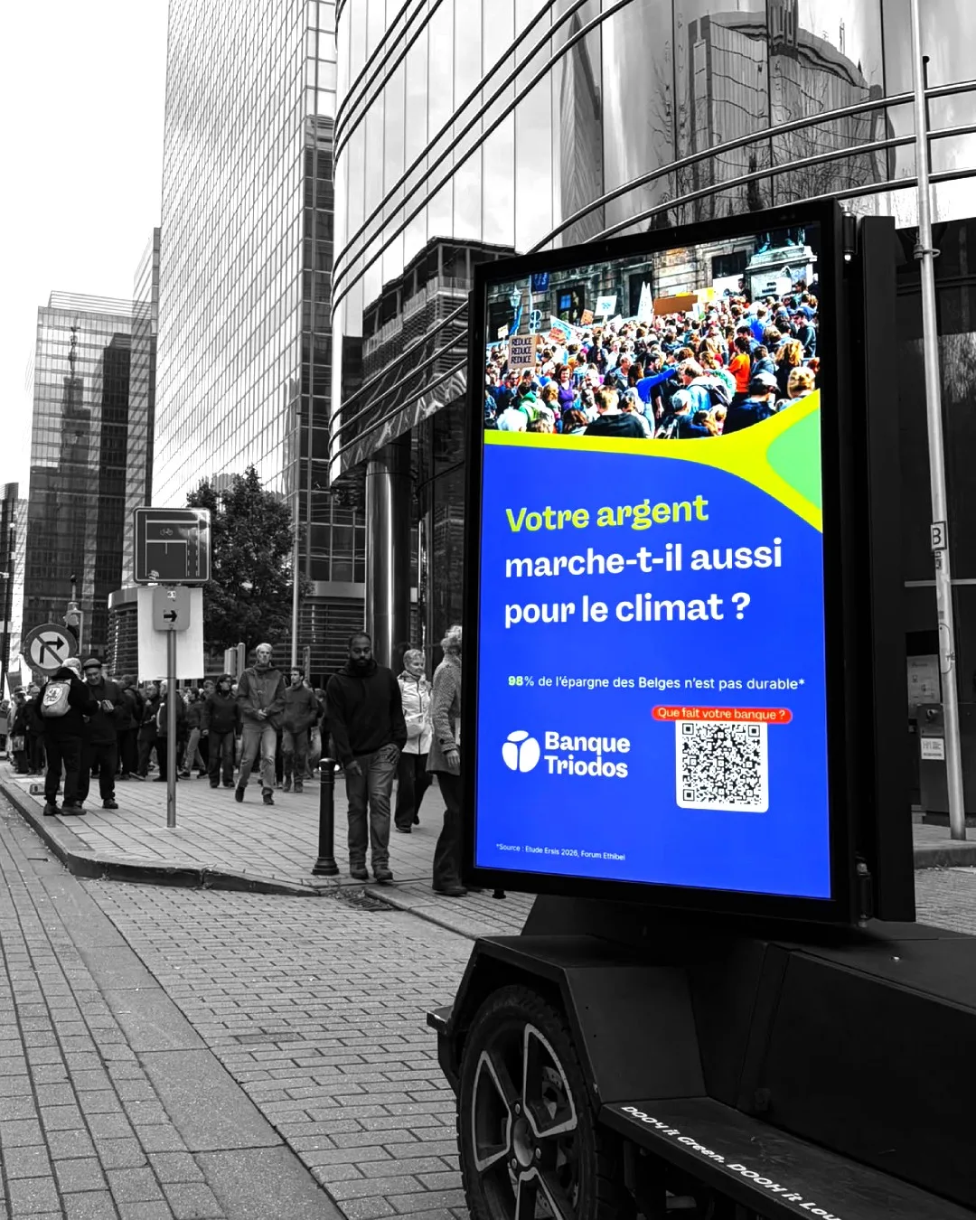 Banque Triodos - DOOH campaign